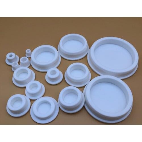 Silicona Rubber Pipe Fiting Plug End Cap High Temperature Stoppers Furniture Feet Protective Cover 15/20/21/22/23/24/24.5/25mm