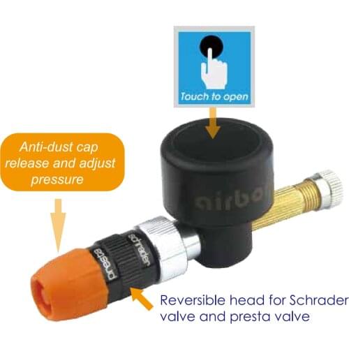 Bicycle Electronic Tire Air Pressure Gauge Digital LED Motorcycle Bike Tire Gauge 300 PSI Pump Compatible Schrader and Presta