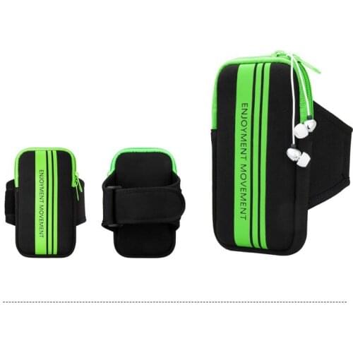 VNSTRIP Universal Sport Exercise Armband Breathable Fabric Cloth band for phone 4.0 to 6 inch Running Training bag