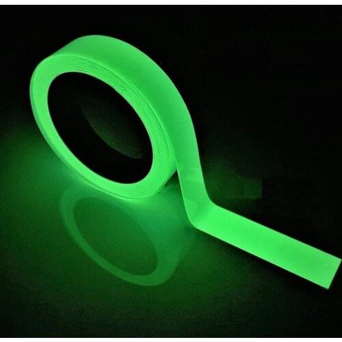 3M Green Luminous Tape Self Adhesive Glow In The Dark Stickers Stage Decorative Luminous Fluorescent Tape Warning Stickers