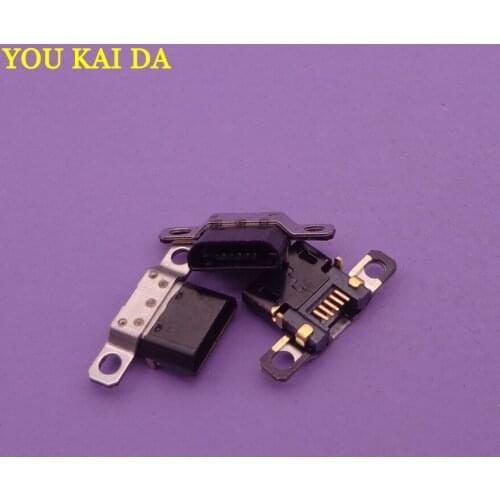 2pcs/lot black micro mini 5pin usb charge charging connector plug dock socket port 5PINS connector mini jack