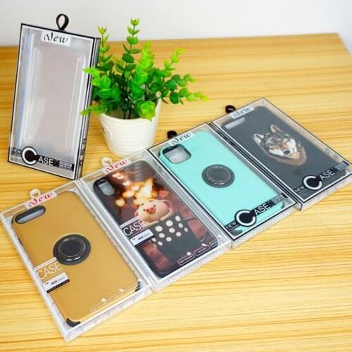 200pcs/lot Universal Mobile Phone Shell PVC Package Box Retail Packaging Box For Mobile Phone Shell Iphone Samsung 4.7~6.5 Inch