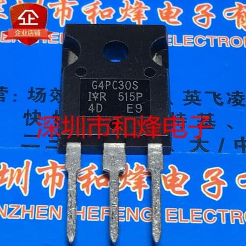 5 Pieces) G4PC30S IRG4PC30S 600V 18A / G4PF50W IRG4PF50W 900V 28A / IXFH23N80Q 800V 23A / H40T120 IHW40T120 1200V 40A TO-247