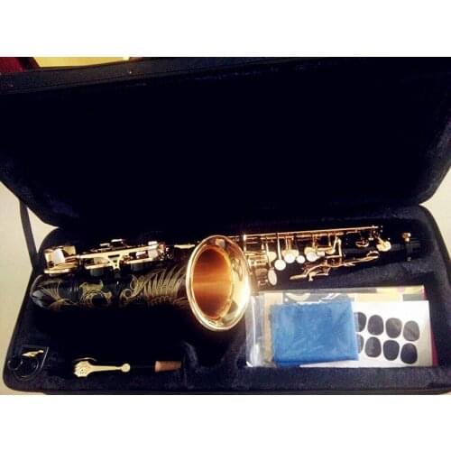 Alto Saxophone New High Quality Sax alto saxophone Musical Instruments Professional E-flat Sax and Hard box