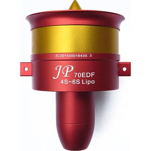 JP CW CCW Metal 70mm 4s-6s Lipo Motor Ducted Fan EDF Jet 12 Blades 1pcs Electric for RC Airplane Model Accessories Parts 3055