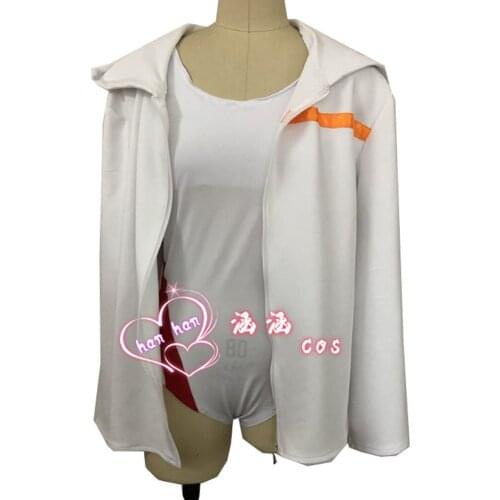 Halloween Anime DARLING in the FRANXX CODE002 Zero Two Cosplay Costume Sexy Bodysuit For Women Jumpsuit Swimsuit