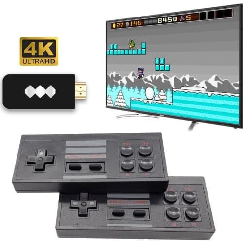 4K HDMI Video Game Console Built in 620 818 Classic Games Mini Retro Console Wireless Controller HDMI Output Dual Players