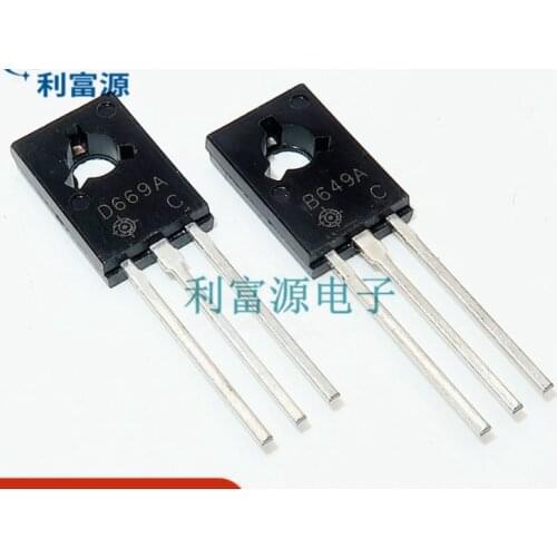 Xinyuan 20PCS/LOT 2SB649A 2SD669A TO-126 (10 PCS/LOT B649A + 10 PCS/LOT D669A) Audio on tube