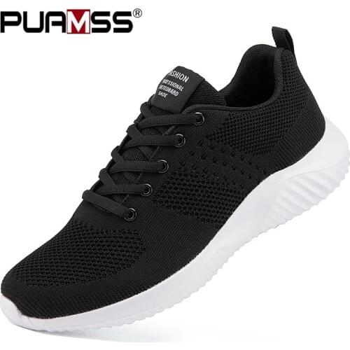 2020 New Men Shoes Autumn Mesh Casual Shoes Men Lace-Up Lightweight Comfort Walking Sneakers Tenis Feminino Plus Size 48