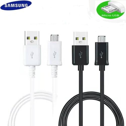 Original Samsung Fast Charger Micro USB Cable 1/1.2/1.5M 2A Data Line For Galaxy S6 S7 Edge Note 4 5 J4 J6 J5 A3 A7 A5(2016)