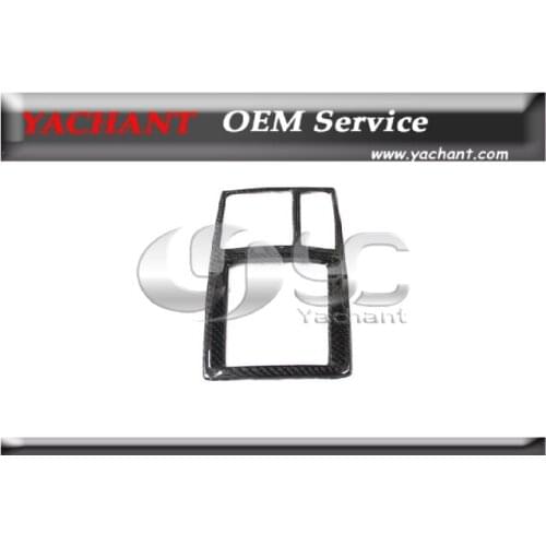 Carbon Fiber Gear Surround Trim Fit For 2008-2012 Mitsubishi Evolution EVO X SST Gearbox Only