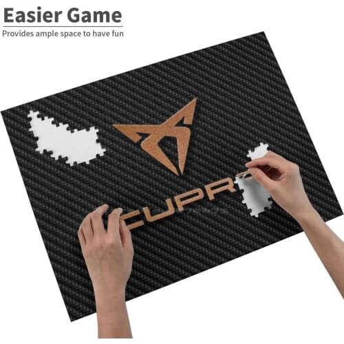 Jigsaw Puzzle Educational Puzzle Games Toys Carbon Fiber Carbon High Performance Power Motor Gas Ateca Formentor Tarraco Speed