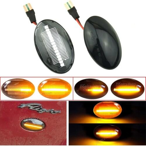 LED Side Marker Light For Ford Fiesta III IV MK3 MK4 2000 2001 KA Mondeo I Transit Tourneo Sequential Dynamic Turn Signal Lamp