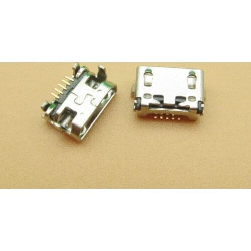 200pcs/lot Micro USB Charging connector for Lenovo A7600 A7600H A788T S930 A656 A370 S390 A388T A3000-H