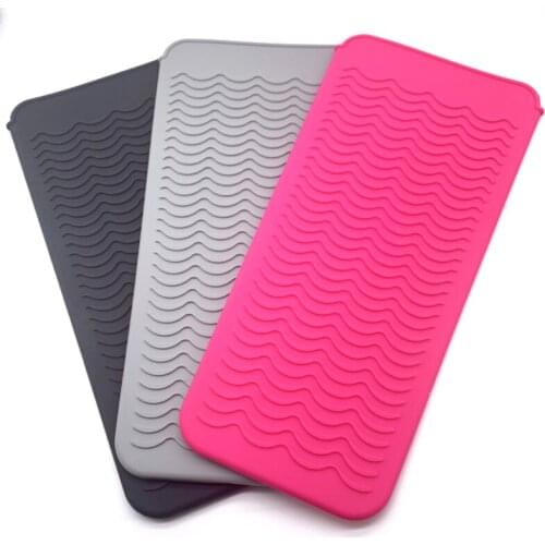 Insulation Mat Silicone Non-slip Heat Resistant Mat Storage Pouch