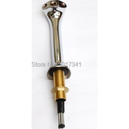 Triple Faucet Cobra Beer Tower (Glycol Lines) Fit European Flow Control Faucet Chrome Plated Brass