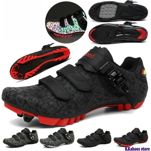 Original Bicicleta Electrica Adulto Cycling Shoes Men Sapatilha Ciclismo Mtb Women Self-Locking Luminous MTB Shoes Electric Bike