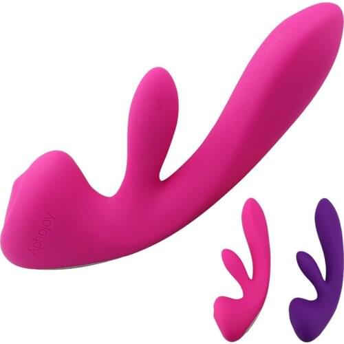 G-Spot Rabbit Waterproof Rechargeable Dildo Vibrator Adult Sex Toys for Women Massager Sex Product for Couples Masturbator ST675