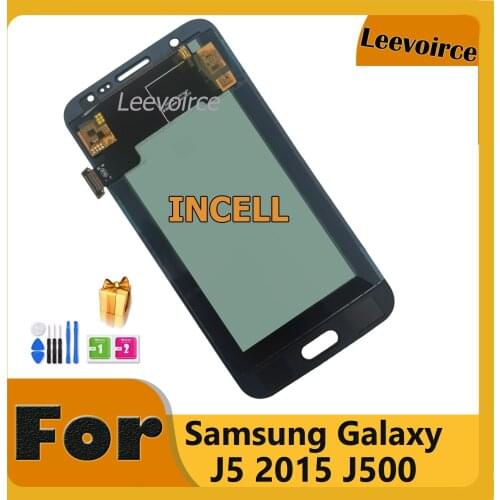 Incell TFT LCD For Samsung Galaxy J5 2015 J500 J500H J500FN J500F LCD Display Touch Screen Digitizer Glass Assembly Replacement
