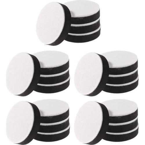 20Pcs Anti Vibration Furniture Legs Covers Round Heighten Feet Pads EVA Felt Foot Mats Anti Slip Table Chair Bed Base Legs Caps