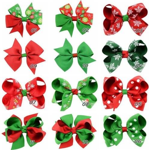 50Pcs Pet Dog Hairpins Christmas Dog Dig Hair Clips Christmas Dog Hair Accessories Grooming Bows Pet Supplies