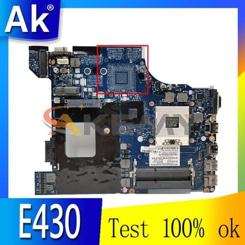 Akemy QILE1 LA-8131P For Lenovo Thinkpad E430 E430C Laptop Motherboard FRU 04W4018 04Y1168 PGA989 HM77 DDR3 100% Test Work