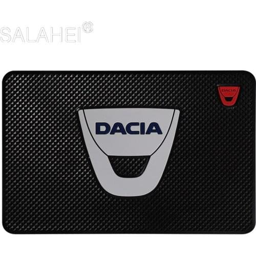 Car Non-Slip Mat Auto Silicone Interior Dashboard Phone Anti-Slip Storage Pad For Dacia Lodgy 2 Mcv Sandero Duster Logan Sandero