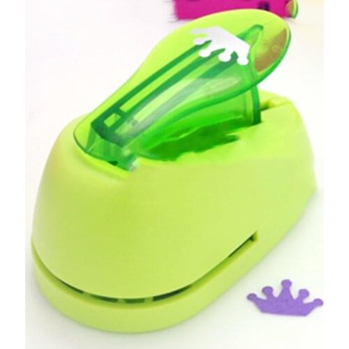 Free ship Princess Hole Puncher Scrapbooking King Crown Shaped Paper Cutter Scrapbook Embossing Machine Decorative Craft Punch
