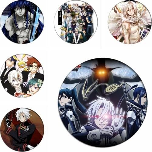 D.Gray-man Cosplay Backpack Badges Allen Walker Cartoon Brooch Pin Yu Kanda Linali Lee Collection Breastpin for Clothing