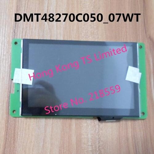 DMT48270C050_07WT 5 inch serial screen capacitive touch screen music player development fast