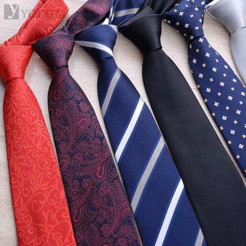 Tie Men and Women 8cm Formal Business Wedding Tie Bridegroom Student Work Korean Work Red Black Tie