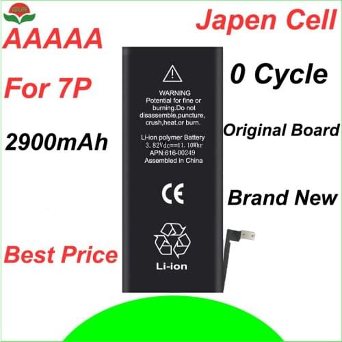 ISUN original quality 0 cycle mobile battery for iPhone battery 7 Plus 2900mAh 3.82V battery replacement