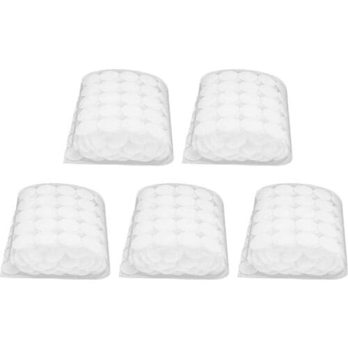 Hook and Loop 500 Pair 2cm Hook Hot Melting Adhesive Hook Loop Tape for Home for Clothing for Industry