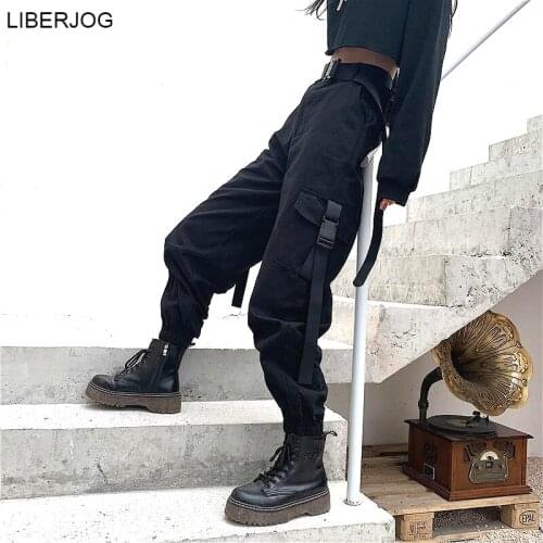 Женские брюки карго LIBERJOG China At AliExpress