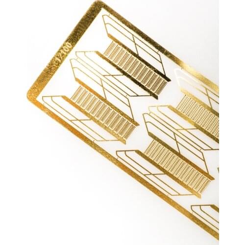 1set RC Simulation Boat DIY Accessories Brass Etching 1:100 Inclined Ladder Length 35mm Width 9mm Thickness 0.4mm Micro Stairs