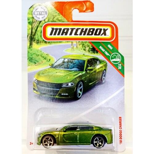 2021 Matchbox Cars 2018 DODGE CHARGER 1/64 Metal Diecast Collection Alloy Model Car Toys