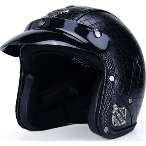 Motorcyle Helmet Open Face Chopper Commute Enduro Jet Pilot Vintage Casco Moto Mujer DOT Certification Capacete De Moto