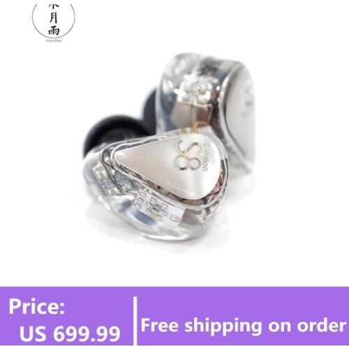 Moondrop S8 Headphone New Generation 8BA In Ear Monitor Earphone with 0.78-2Pin detachable cable