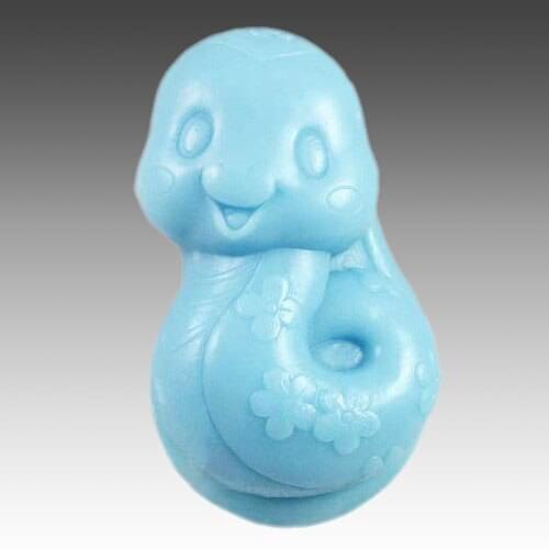 Fish Handmade Soap Silicone Mold Animal Chocolate Moulds Resin Candle Molds Polymer Clay Craft For Cake Form Cooking Toolssnake