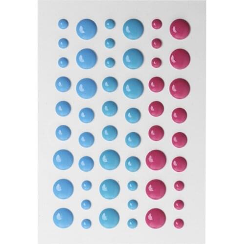 Enamel Dot Self Adhesive Embellishment for Cardmaking and Craft Scrapbook DIY