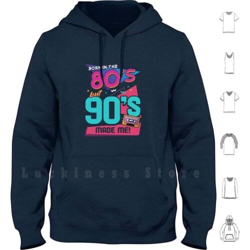 80s 90s Hoodies Long Sleeve 90s 80s 1990 1980 Old School Classic Throwback Classical Music Retro Themed Party
