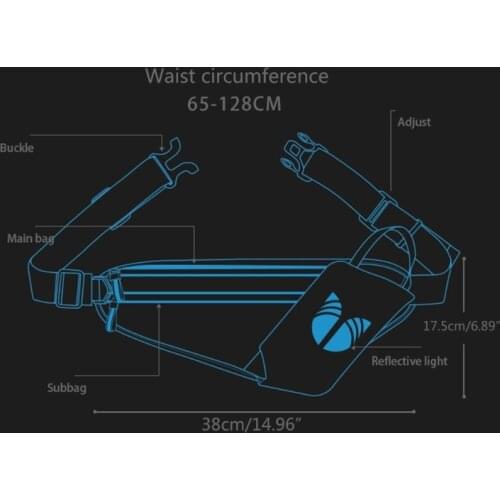 Best Comfortable Running Belts Fit All Waist Sizes for Running Hiking Orkouts Cycling Travelling Money Belt & More G99D