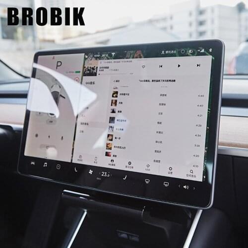 BROBIK For Tesla Model 3 Y Center Control Touchscreen Car Navigation Touch Screen Protecto