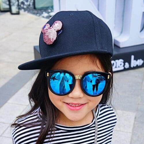 1 Pcs 2016 New Children Cartoon Handwork Baseball Caps Sqring Summer Girl And Boy Hip-hop Cap Cotton Size 52-54cm 8460
