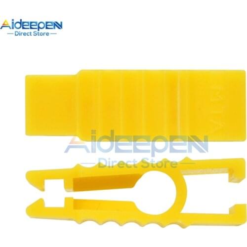 2Pcs/lot Mini Convenient Plastics Car Fuse Clip Tools Automobile Fuse Puller For Autos Insert Fuse Small Medium S M Size