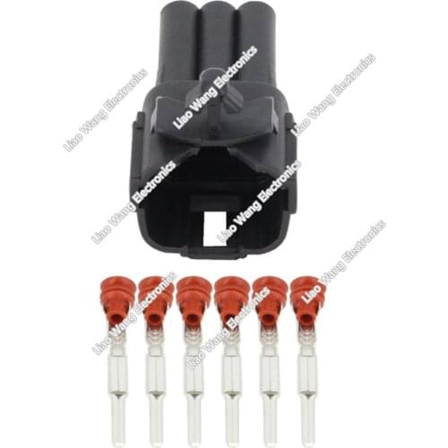 6 Pin Automotive Connector Car Waterproof Connector with Terminal Plug DJ7069YA-2.2-11 6P