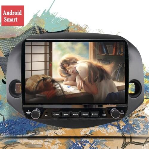 6G+128G 10.1'' 2din Android 10.0 Car DVD Player for Toyota RAV4 Rav 4 2007 2008 2009 2010 2011 Car Radio GPS Navigation Player