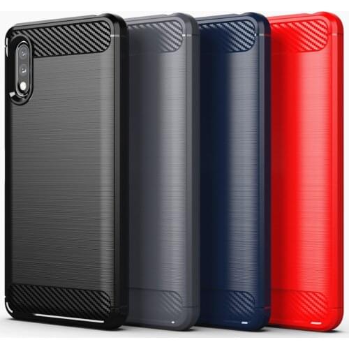 For Sony Xperia Ace 2 Case Cover for Sony Xperia Ace 2 Cover Shell Capa Funda Business Style Silicone TPU Protective Phone Case