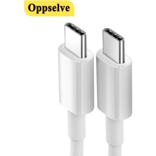 USB Type C to Type C Cable Fast Charging PD Cable 60W Type-C Cable Wire Phone Cable For Xiaomi Huawei Samsung iPad MacBook Pro