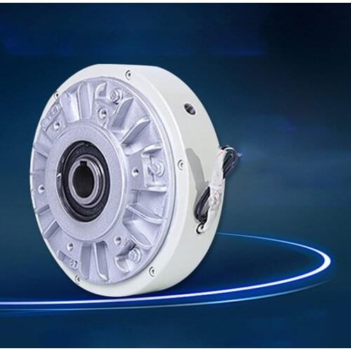 Pure copper FZ50k-1 coil Magnetic powder brake hollow shaft hole center Clutch air shaft tension control without base